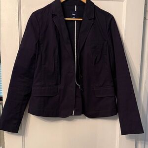 GAP Women's Deep Plum Tailored Blazer